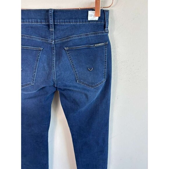 Hudson Blake Mens Jeans Slim Straight Zip Fly Blue Denim 32” Inseam Size 30 - Picture 4 of 13